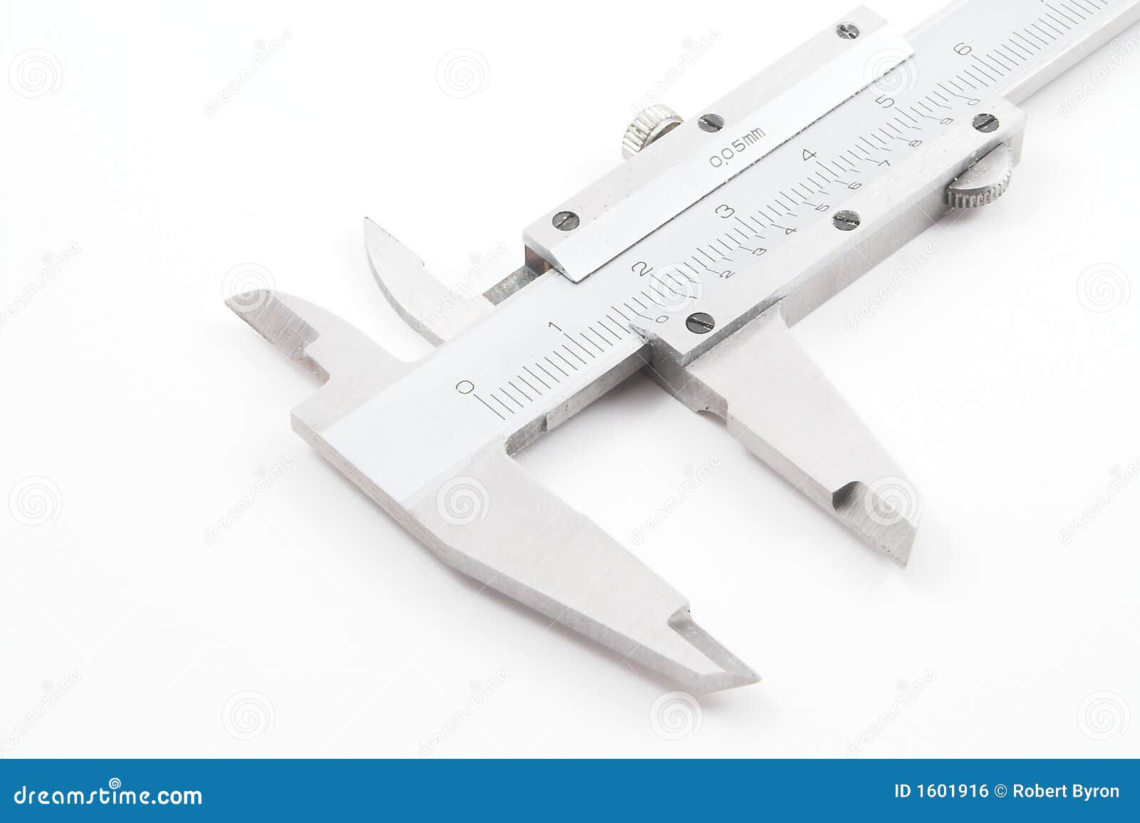 Vernier Calipers stock photo. Image of measurement, construction 1601916