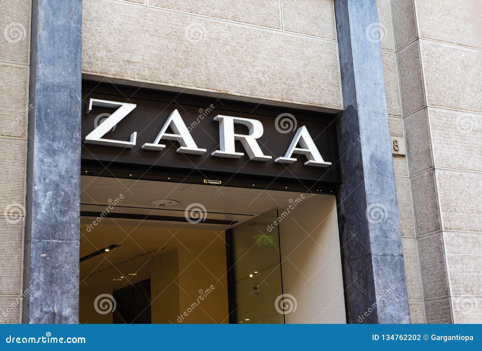 Zara Shop on Via Mazzini. it is Spanish Clothing and Accessories ...