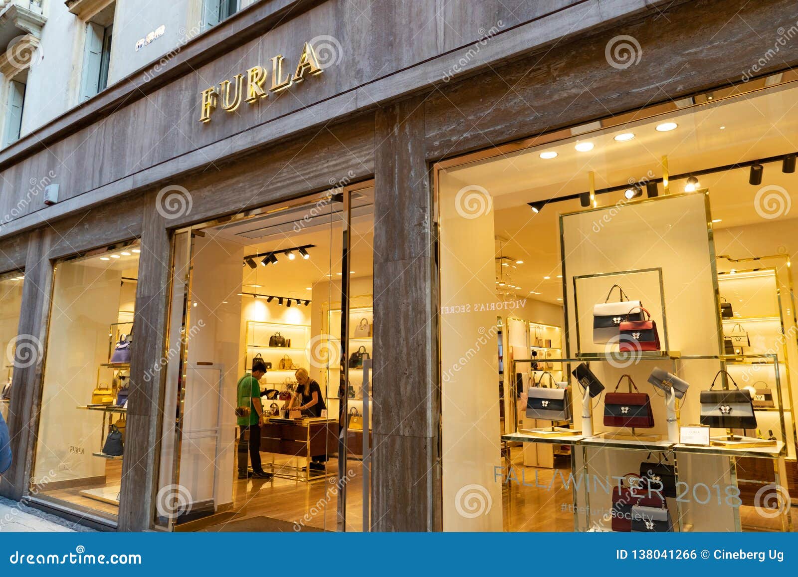 Furla store editorial photo. Image of brand, label, accessories - 138041266