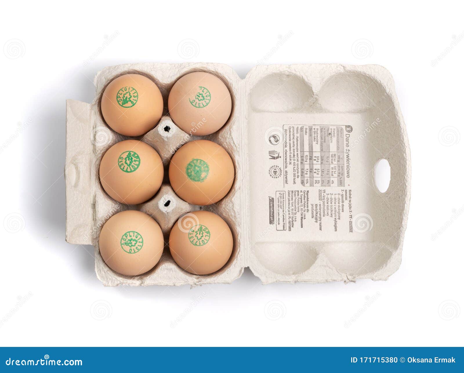 functie Tomaat Wortel Verpakking Van 6 Verse Bio-eieren Van Kippen in Poolse Karrefour,  Geïsoleerd Redactionele Afbeelding - Image of polen, ethisch: 171715380