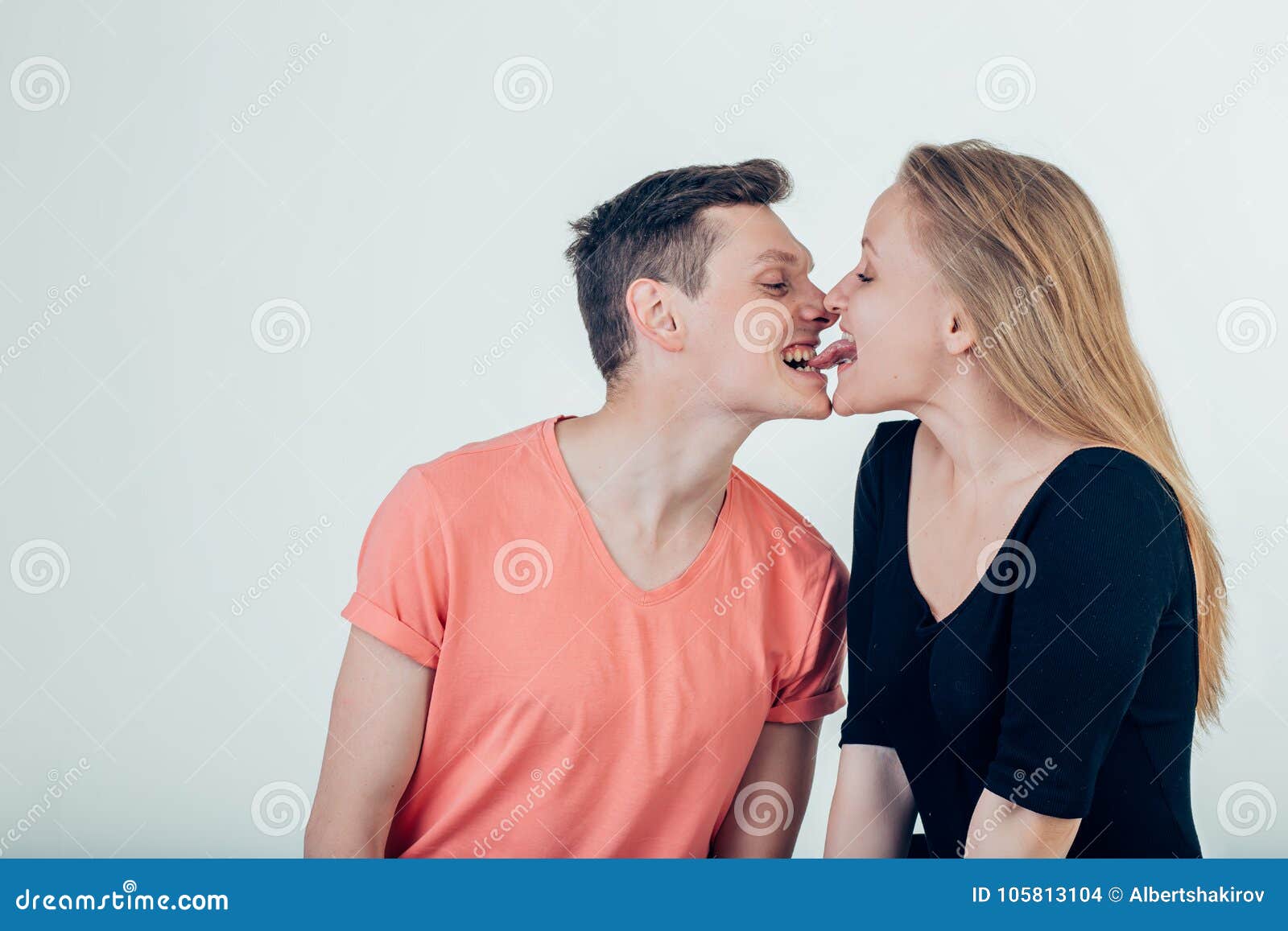Zunge küssen mit Wie küsse