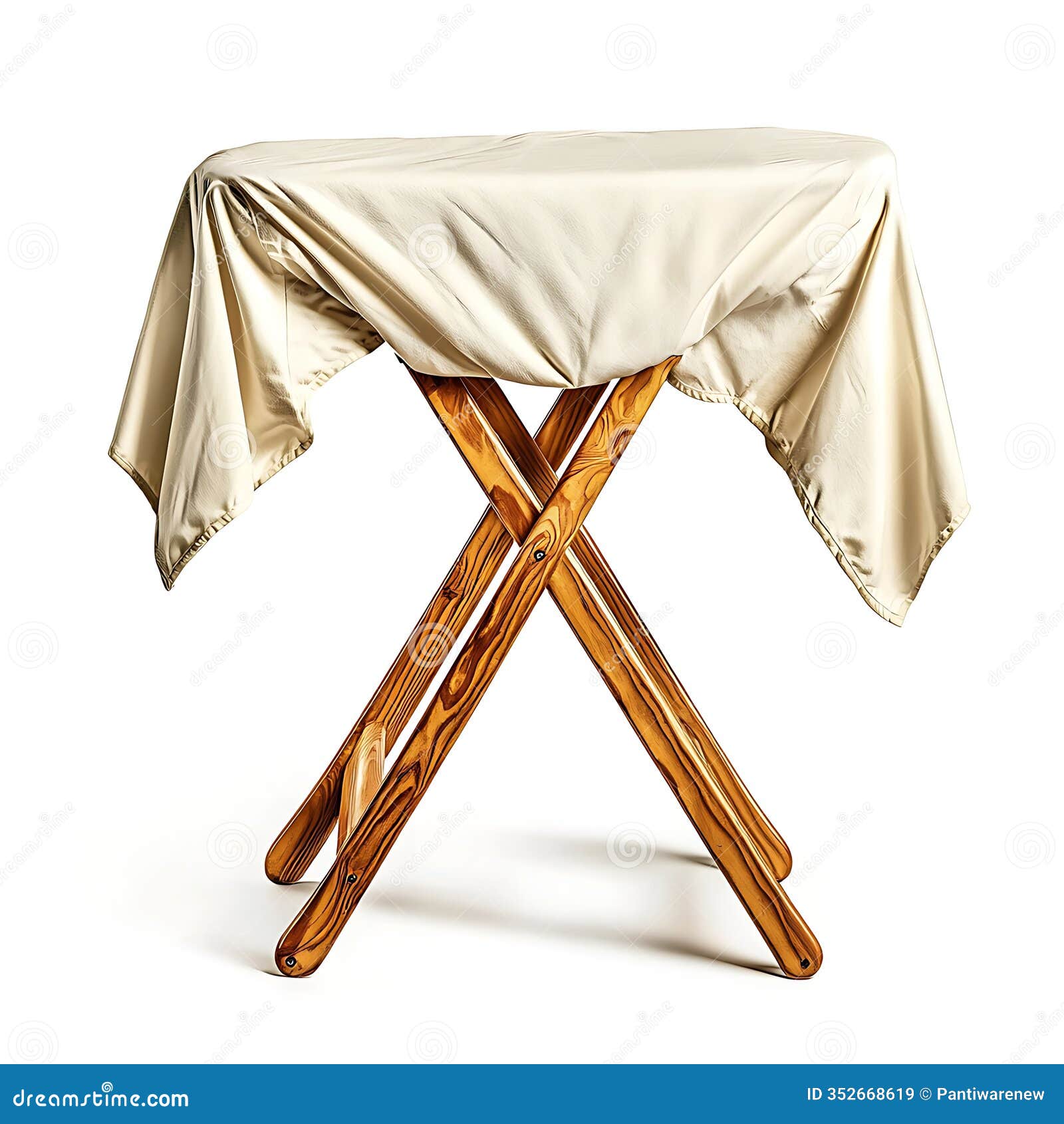 ironing board with breathable sleeve and moisture-wicking cover