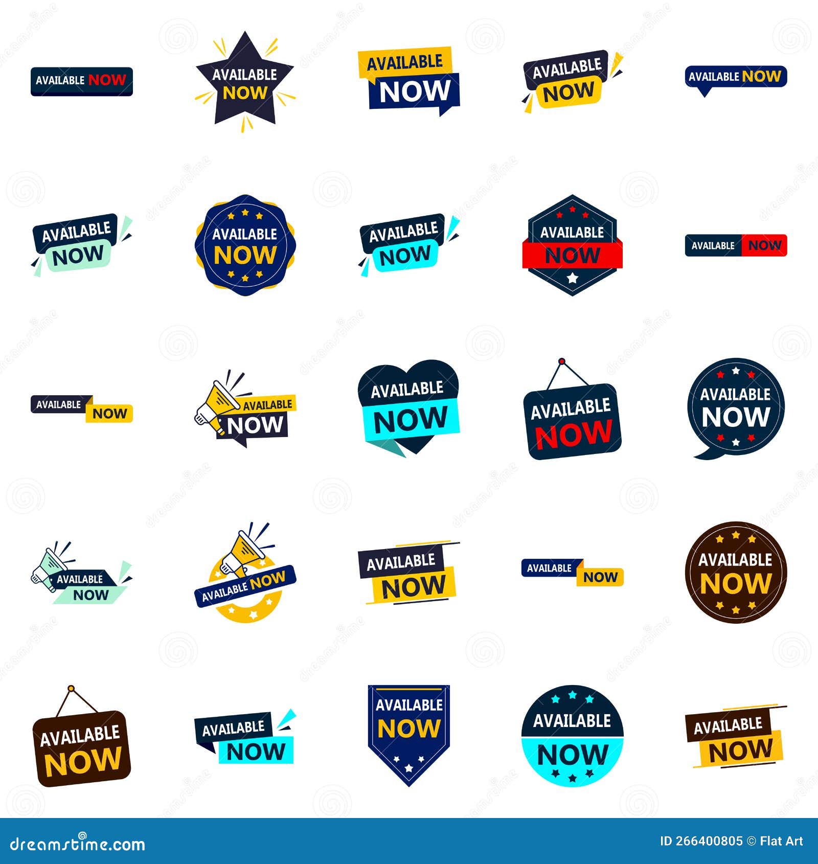 Versatile and Unique Available Now 25 Vector Banners for Unlimited