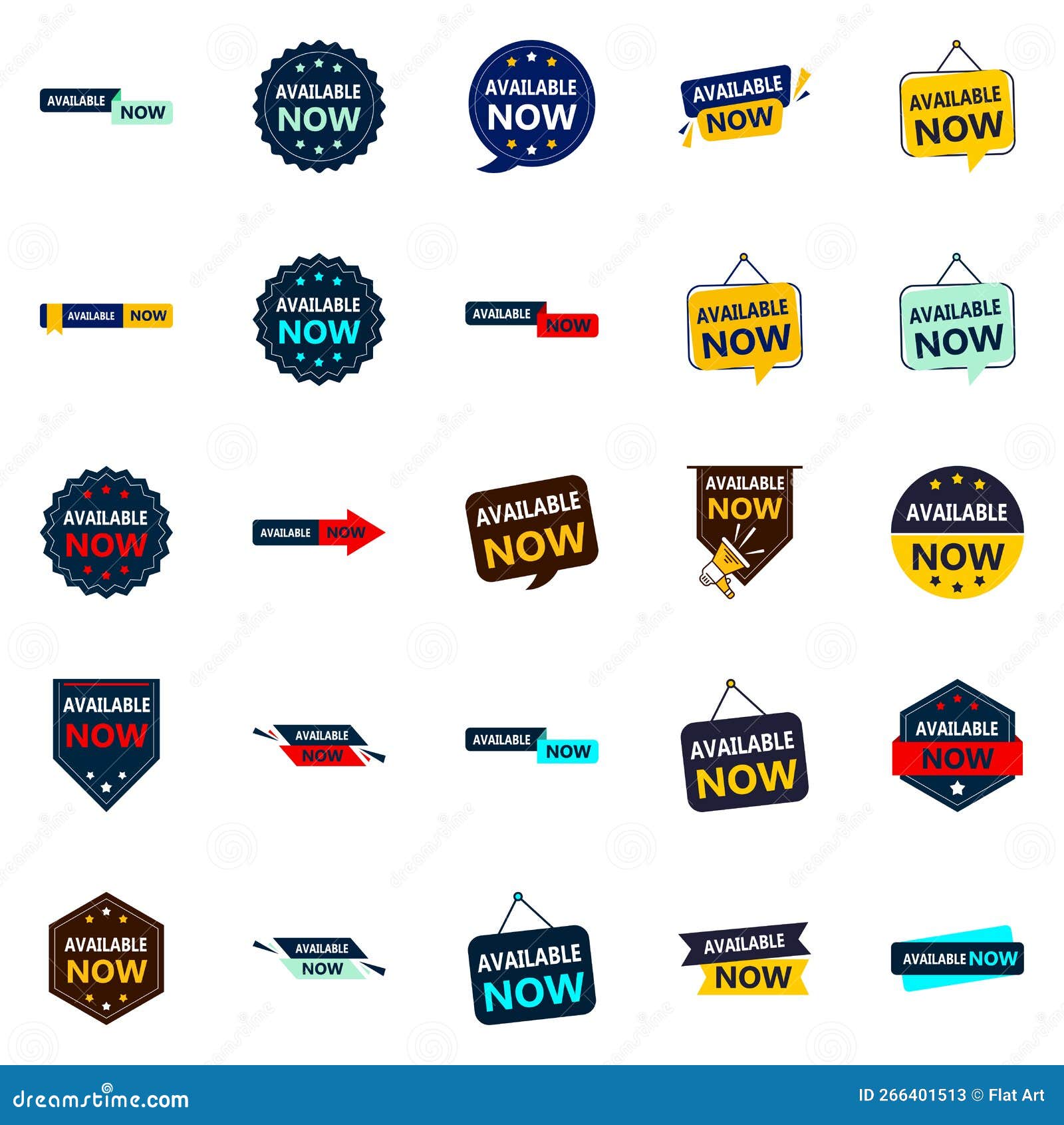 Versatile and Unique Available Now 25 Vector Banners for Unlimited