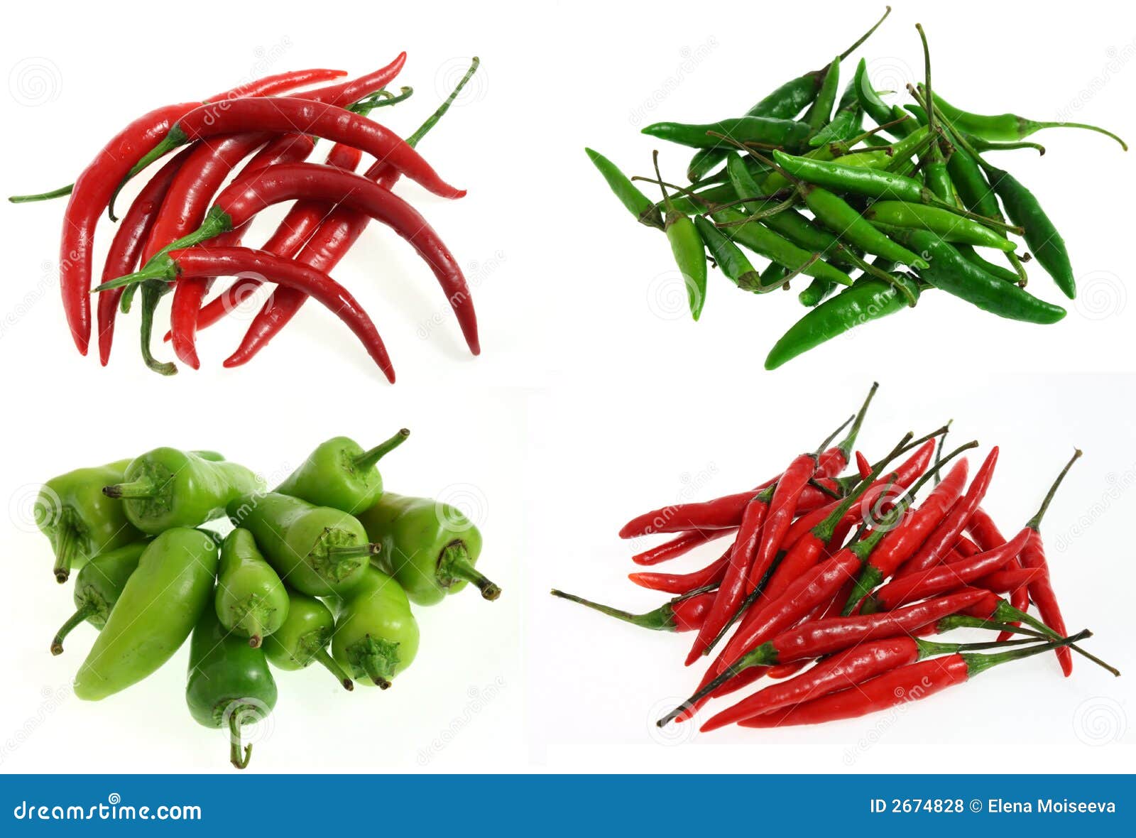 Soorten Spaanse Pepers Foto - Image of chili: