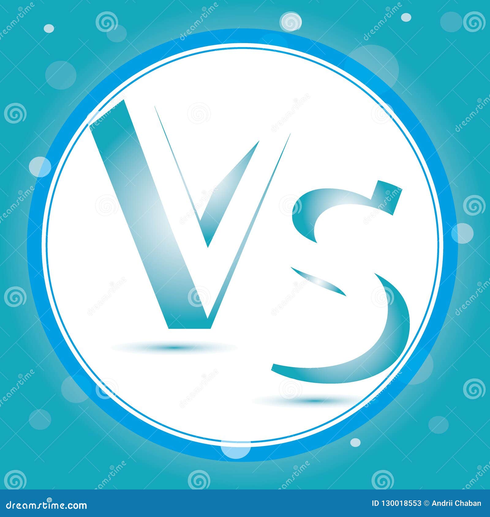 Versus Logo. VS Vector Letters Illustration. Competition Icon. Fight