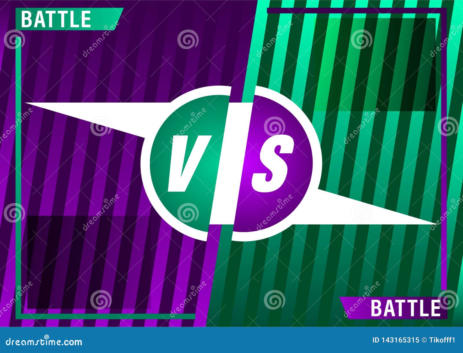 Free Vector  Versus vs fight battle screen background