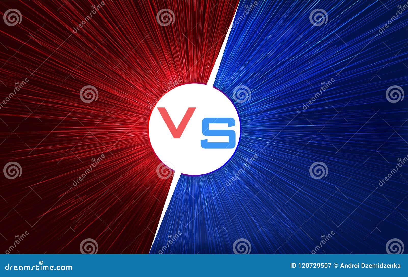 versus screen . red and blue vs letters. light warp speed.  