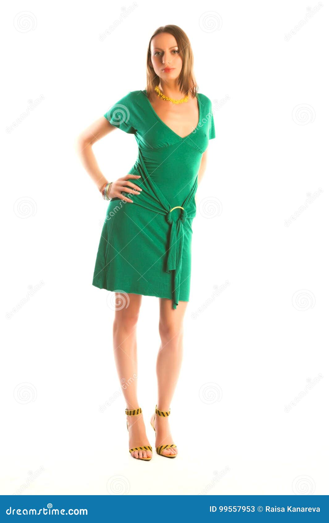 robe verte sexy