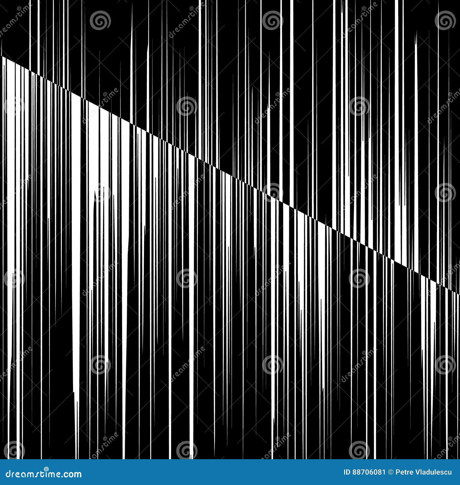 Vertical Black and White Stripes Stock Vector Illustration of paper