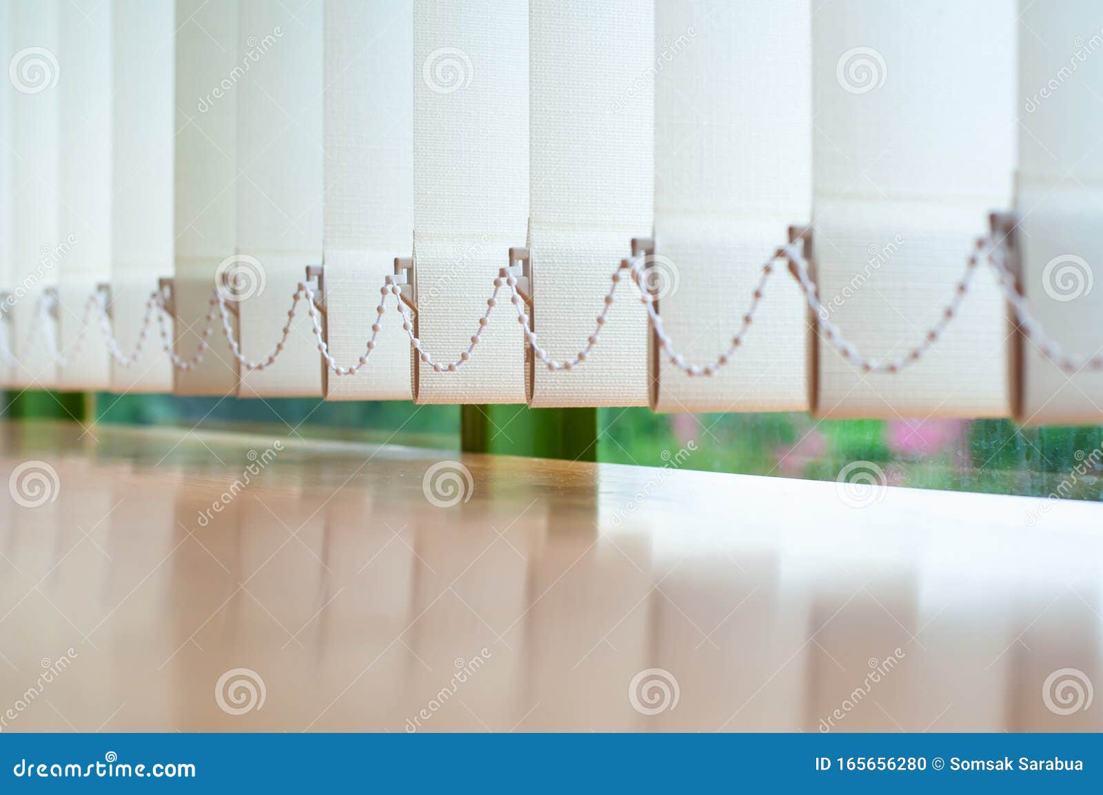Vertical Blind For The Office Room Decoration Stock Photo Image Of Pattern Curtain 165656280