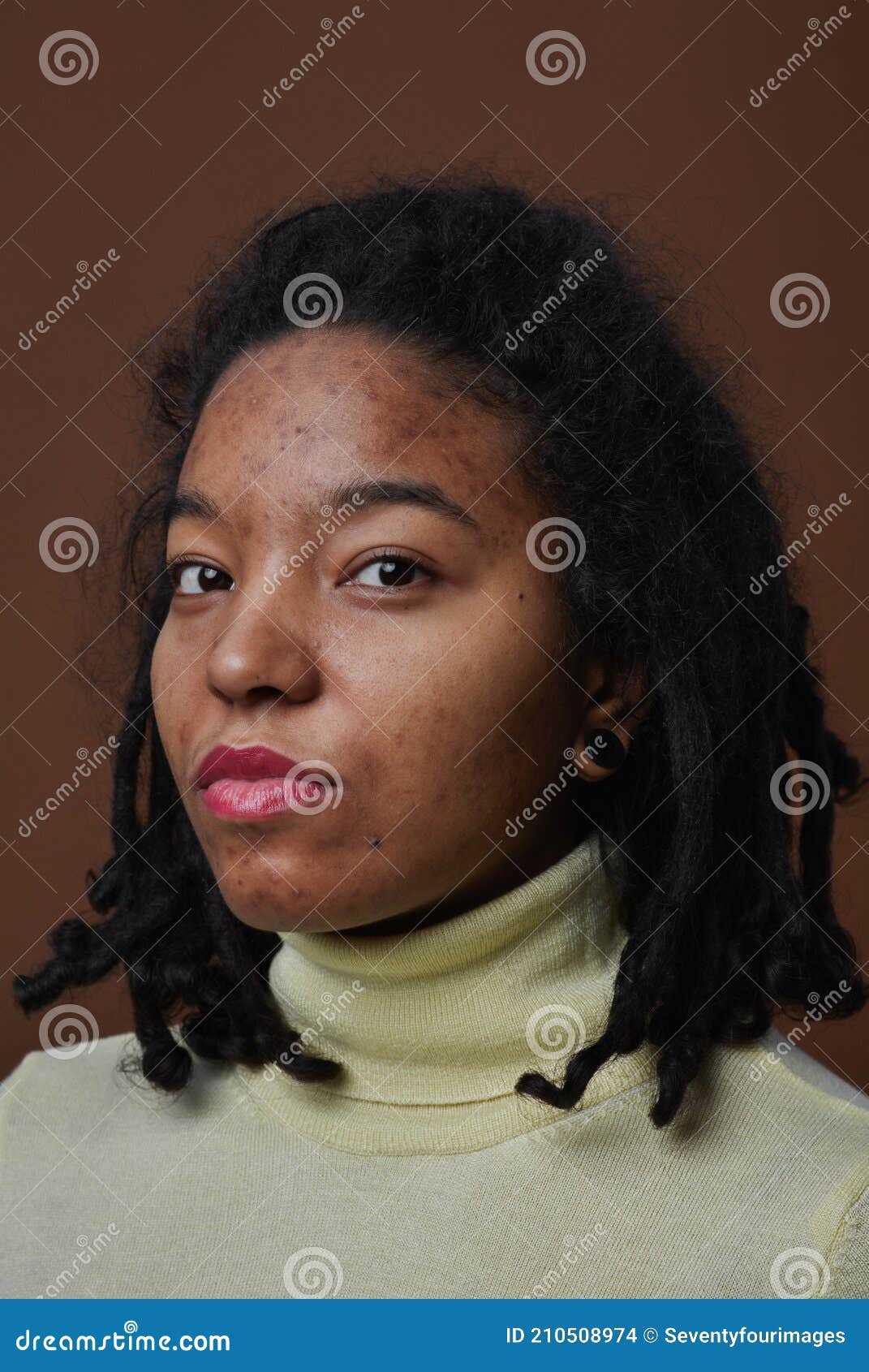 Real African Girls Enjoying Hands Up Throwing Confetti From Their Hands In A White Room Stock