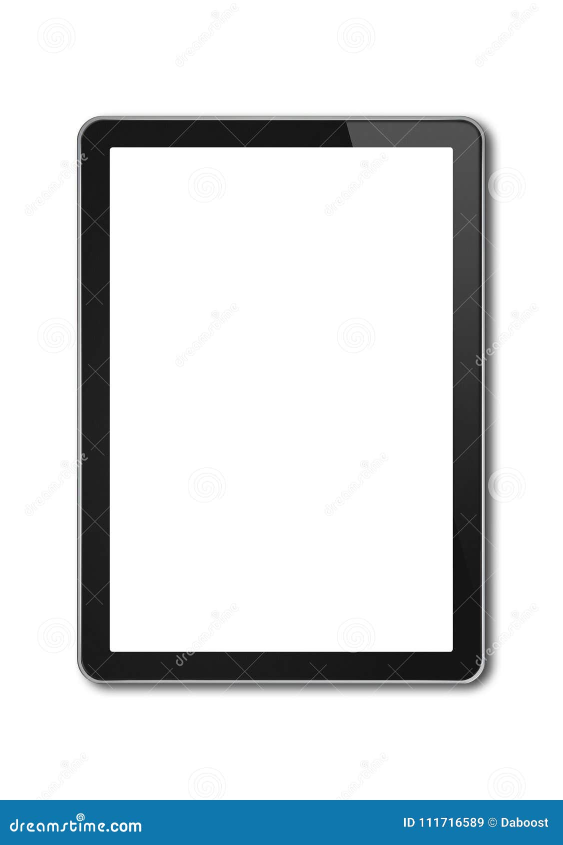 Digital Tablet Pc, Smartphone Template Isolated on White Stock Image ...