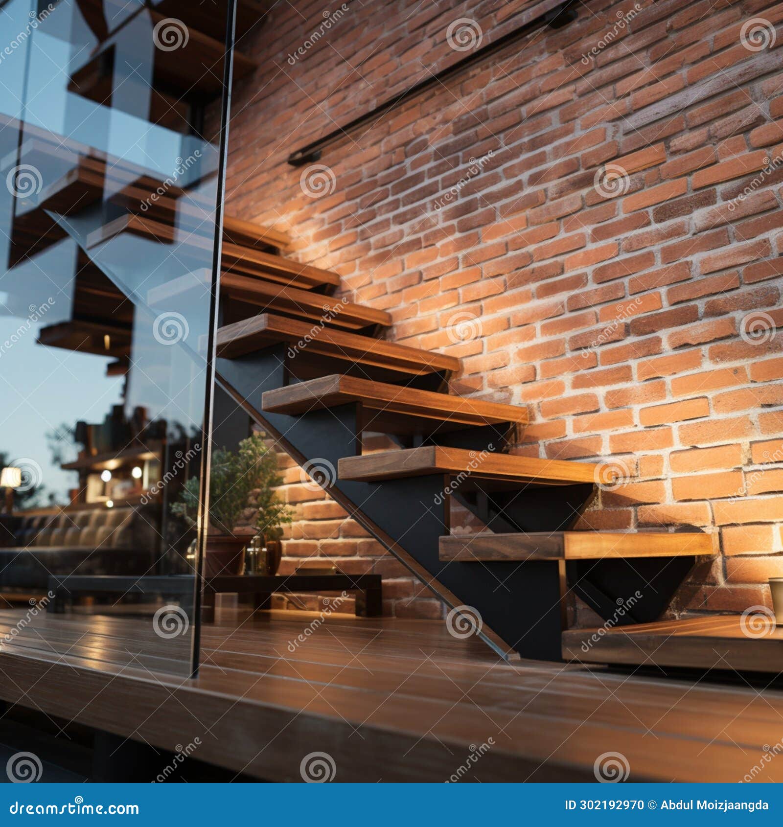 Vertical Elegance Loft Apartment Stairs Offer a Sleek Design Solution