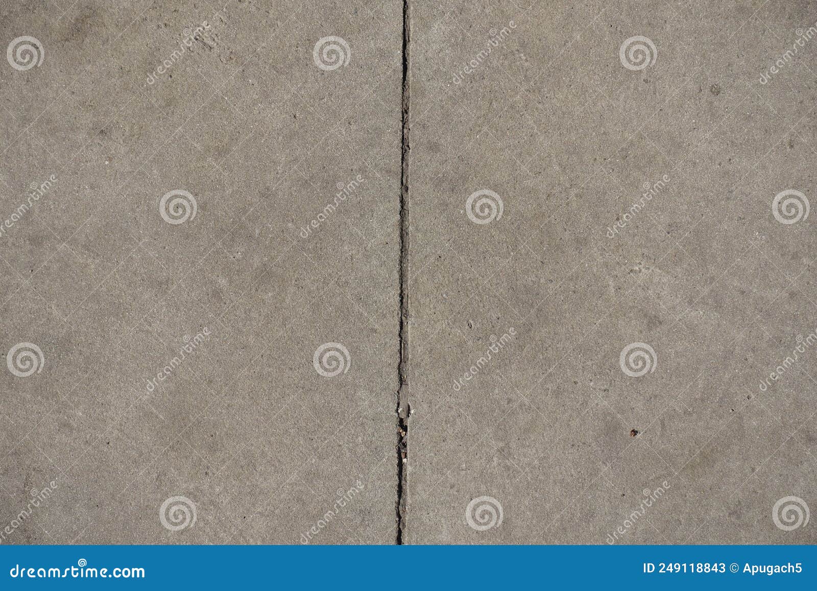 Vertical Joint between Two Gray Concrete Slabs Stock Image Image of