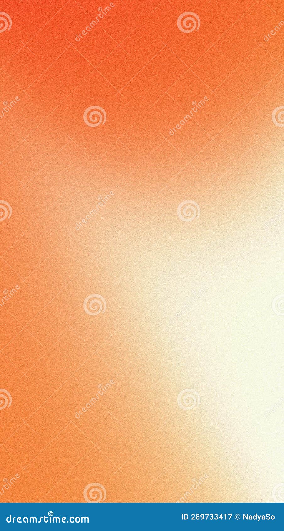 Vertical Orange White Gradient Background Grainy Texture Retro Noise