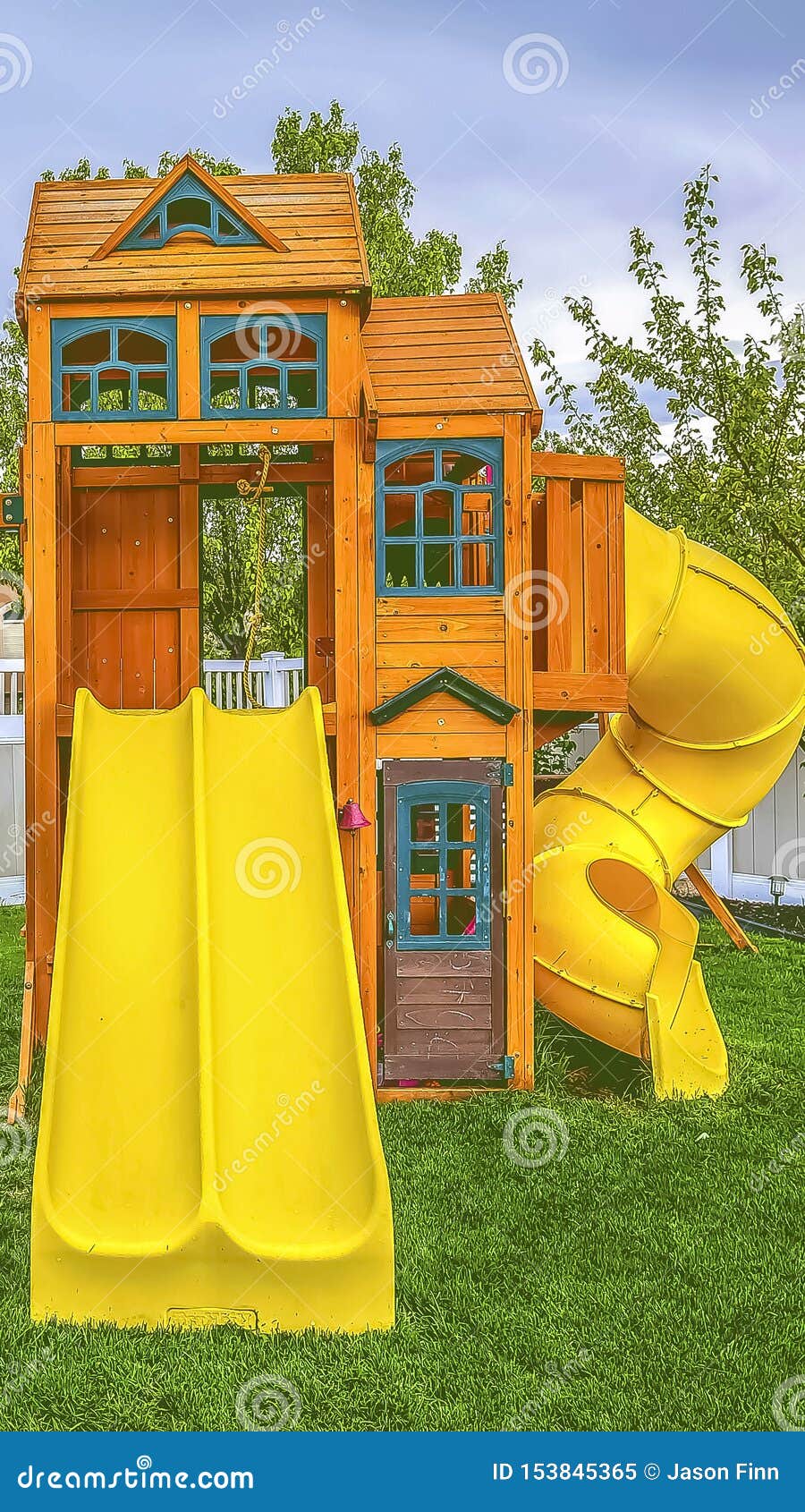 backyard slides and swings