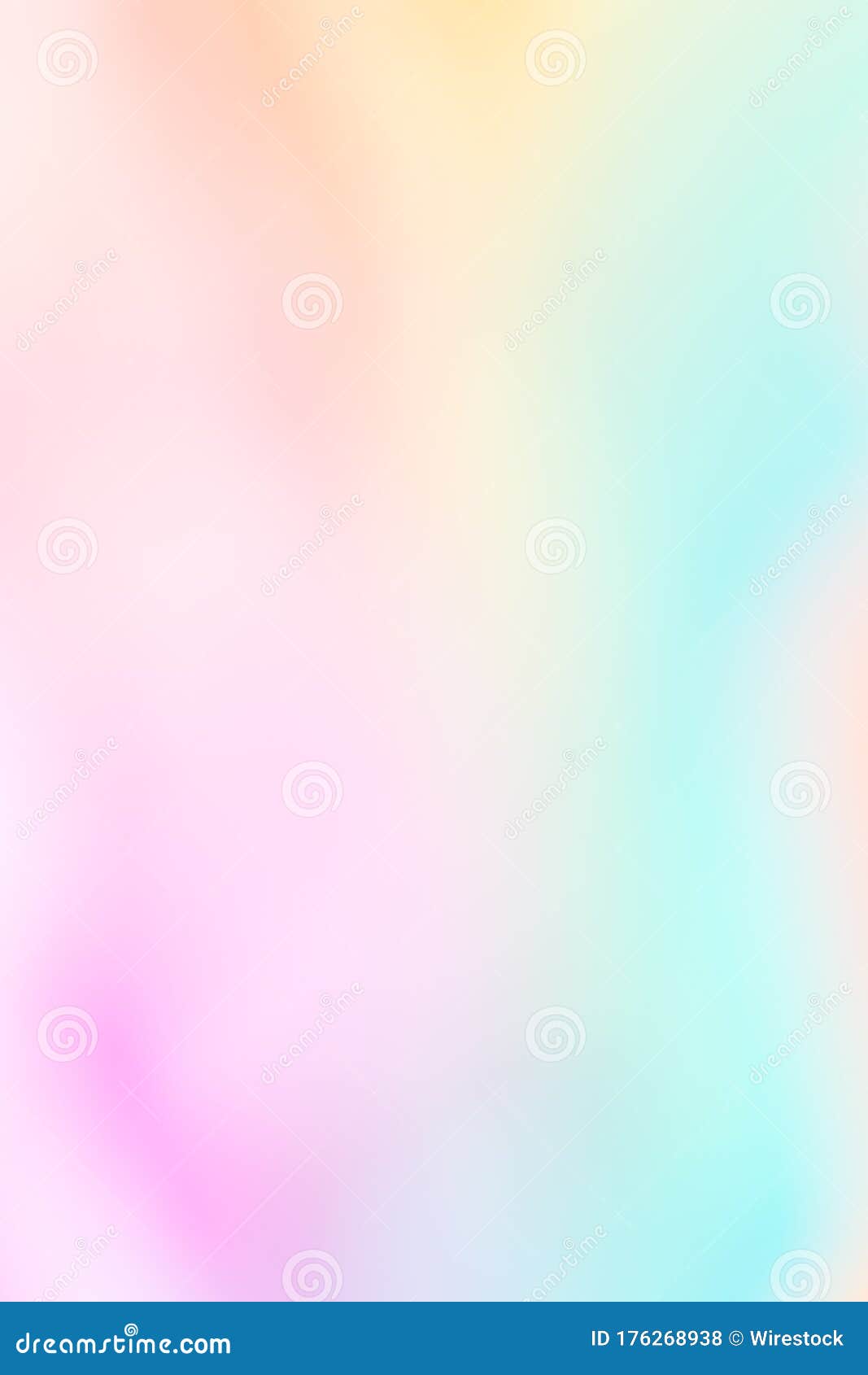Vertical Shot Of Light Blue Purple And Yellow Wallpaper For Smartphones Stock Photo Image Of Display Black