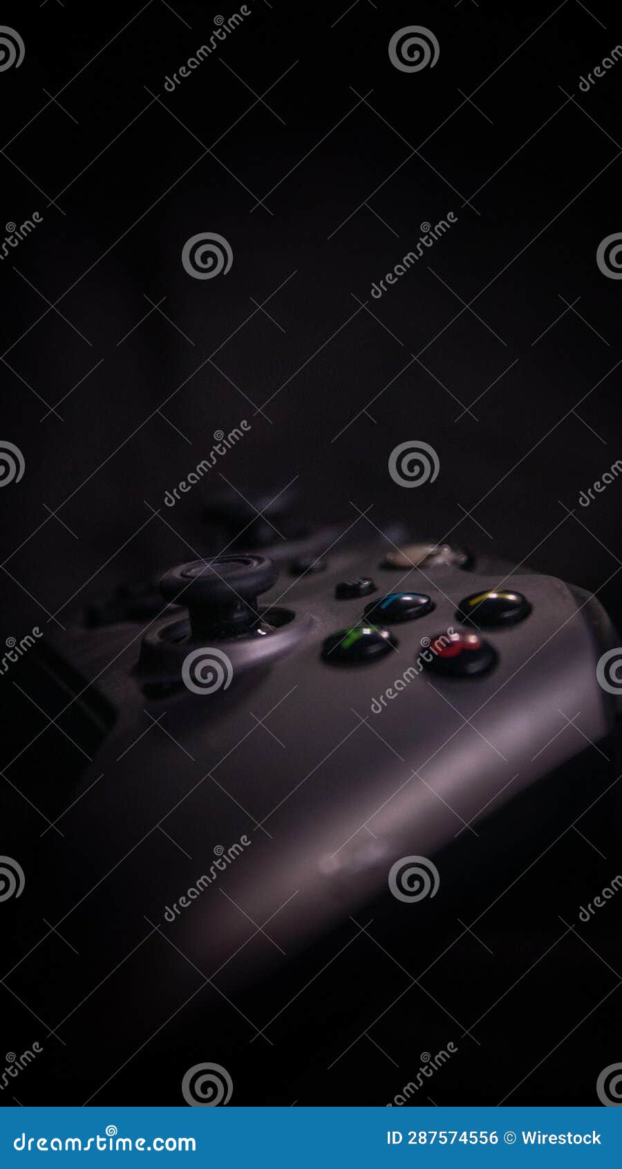 Vertical Shot of a Microsoft Xbox One Controller Stock Photo - Image of ...