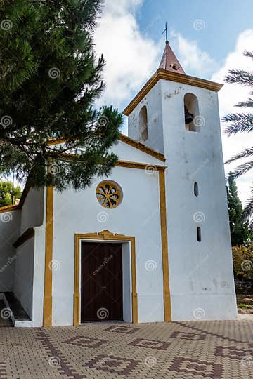 Vertical Shot Of Restaurant Rebate And Ermita Church Near San Miguel 