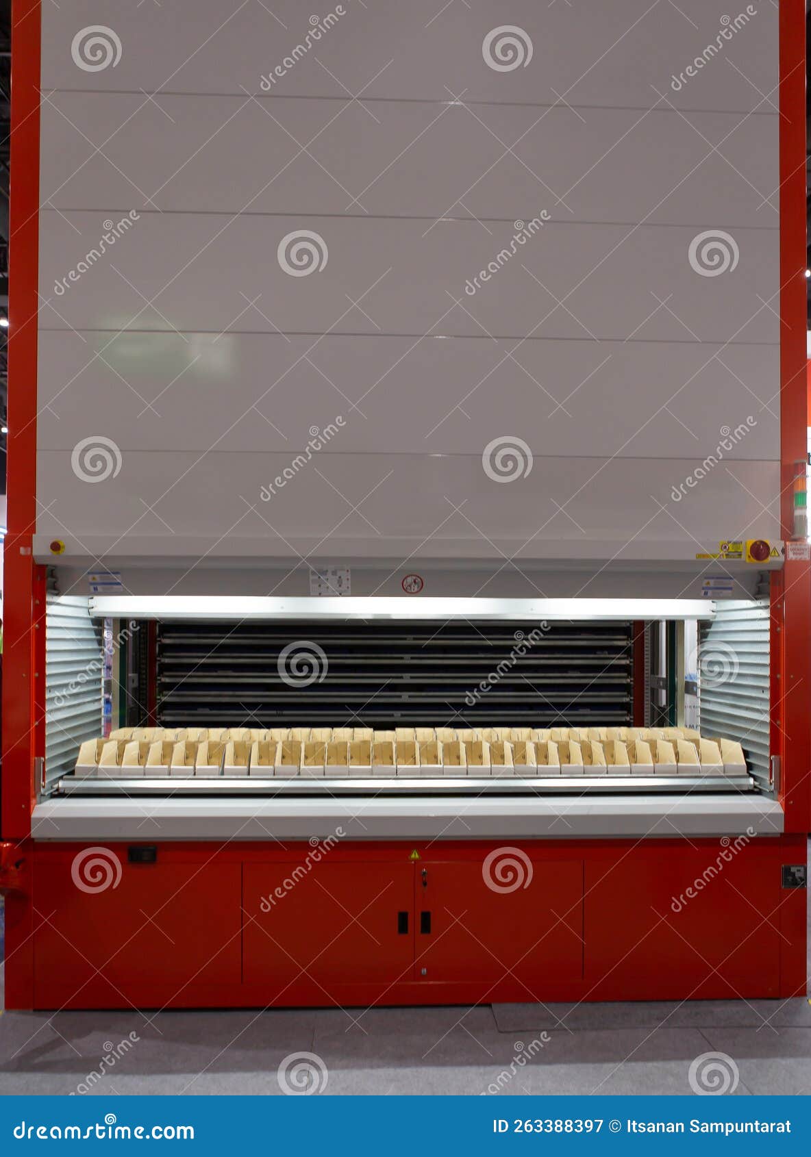 Vertical Storage Ergonomic Solution Stock Image Image of modern