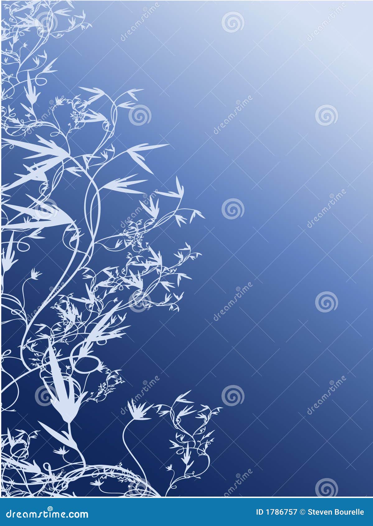 Vertical Vine stock vector. Illustration of decorative 1786757