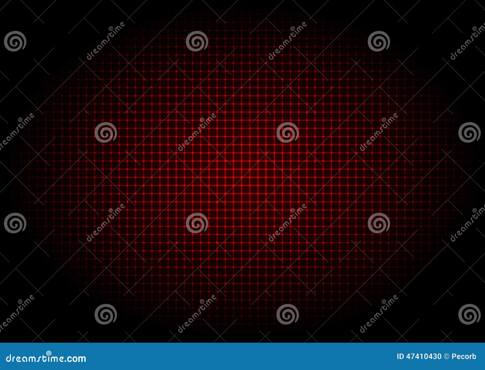 Verticale orizzontale di griglia rossa del laser. Illustrazione di vettore - fondo della griglia rossa del laser