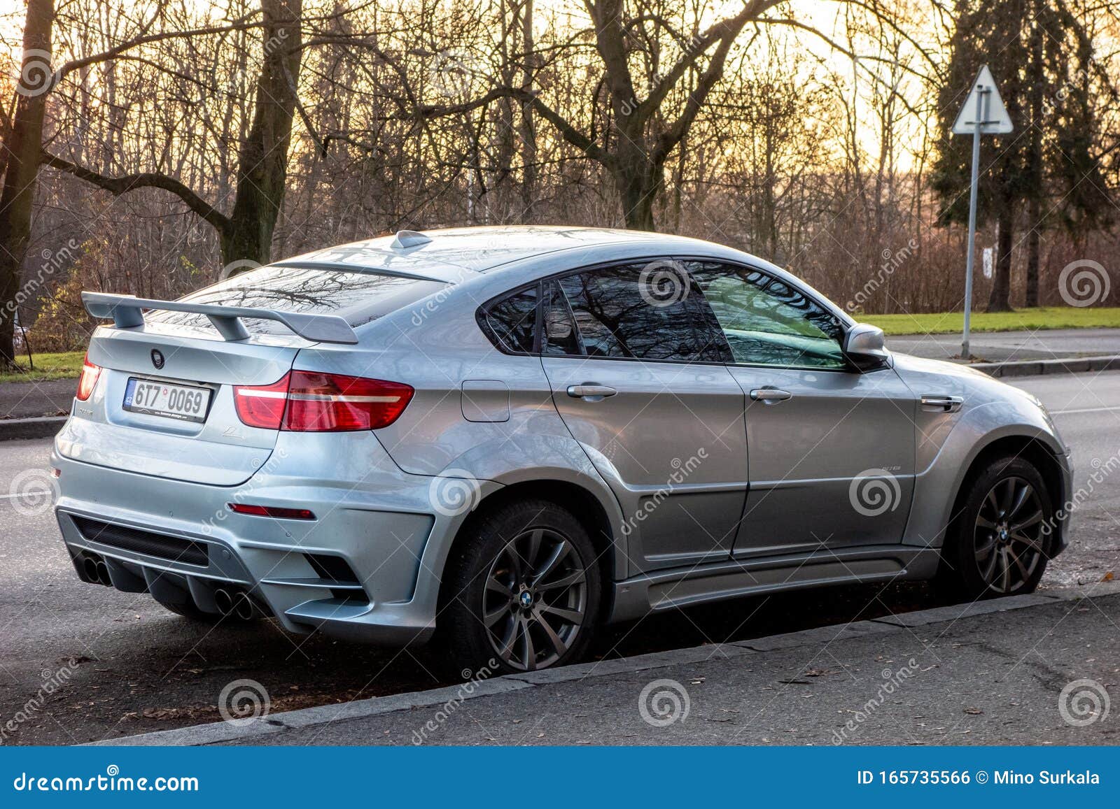 Very Aggressive Looking BMW X6 E71 Modified by Lumma Design As CLR X 650 M.  Extreme Tuning Can Be Sometimes Denoted As Tuzing As Editorial Photo -  Image of model, expensive: 165735566