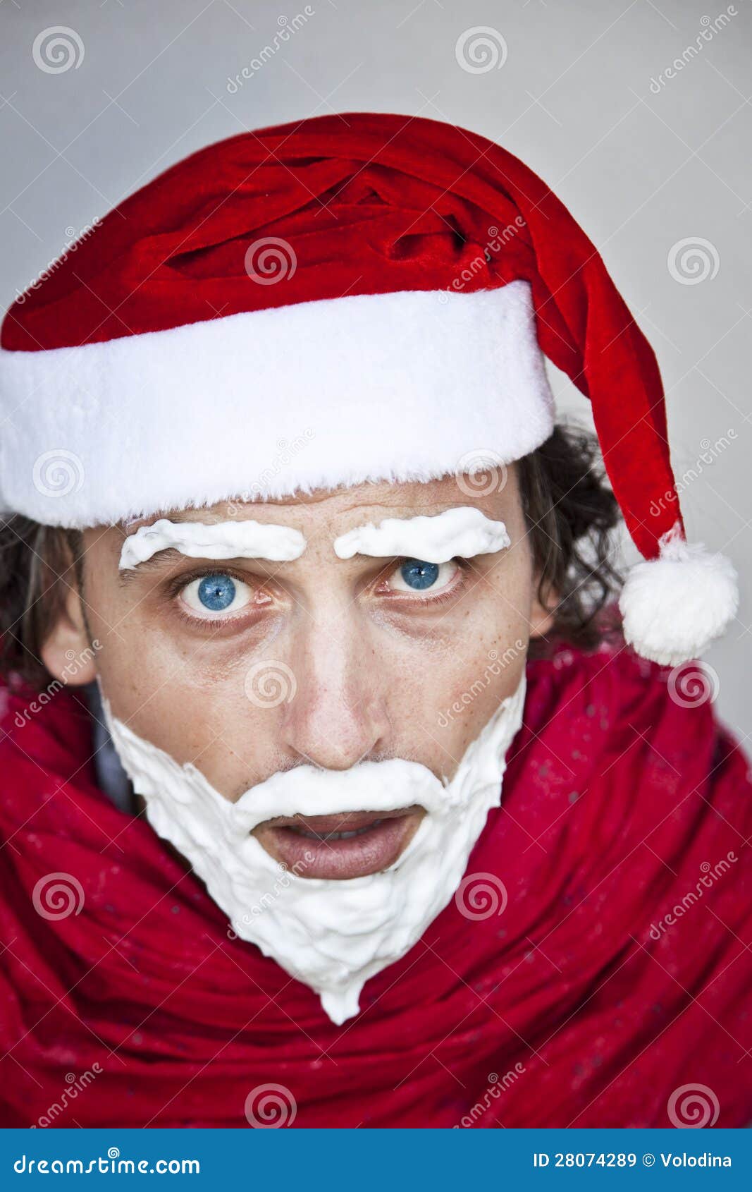 Very bad Santa Claus stock image. Image of opinion, cold 28074289