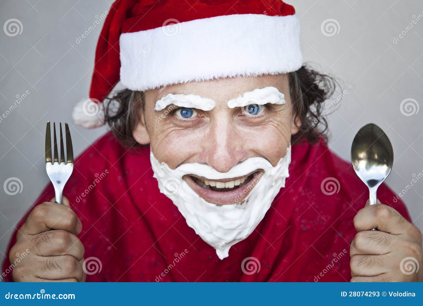 Very bad Santa Claus stock image. Image of revenge, holiday 28074293