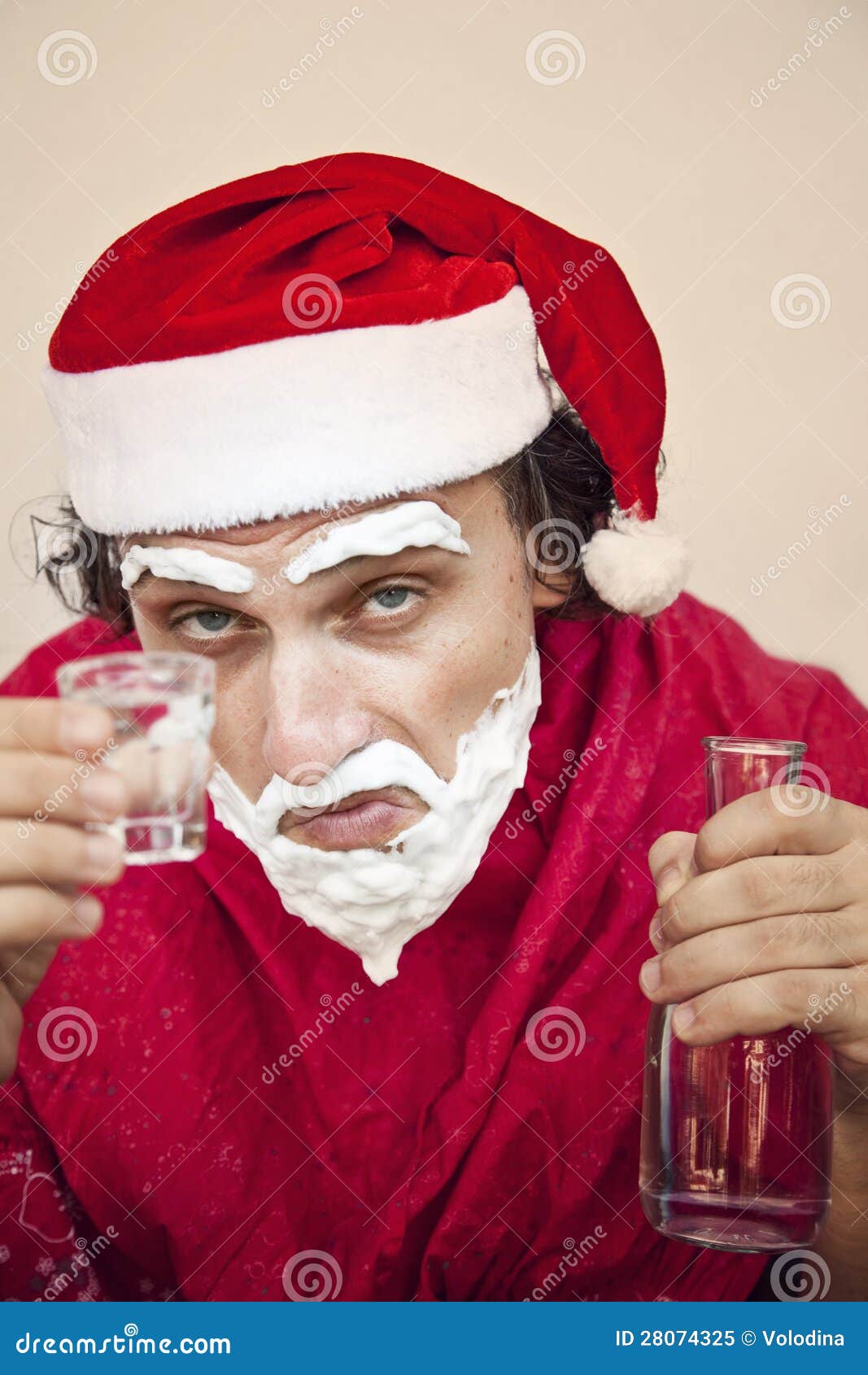 Very Bad Santa Claus Royalty Free Stock Photo Image 28074325