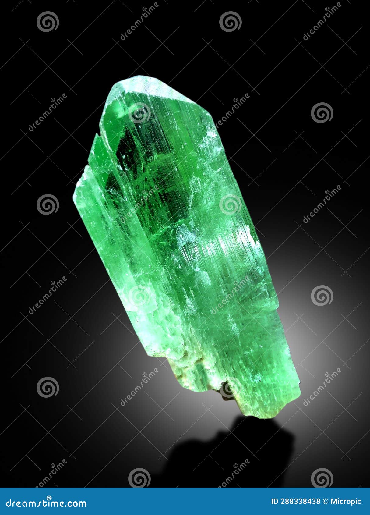 very beautiful terminated v  hiddenite , kunzite var spodumene crystal specimen from afganistan
