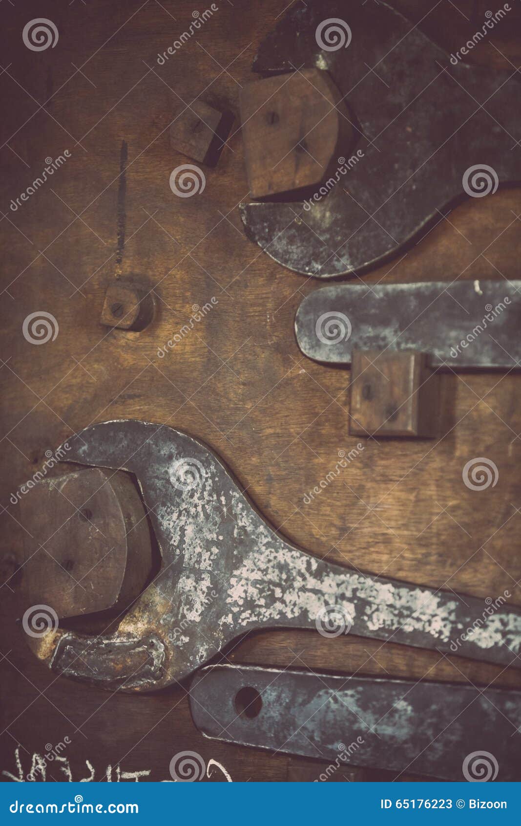 Very big wrenches stock image. Image of metal, huge, gigantic 65176223