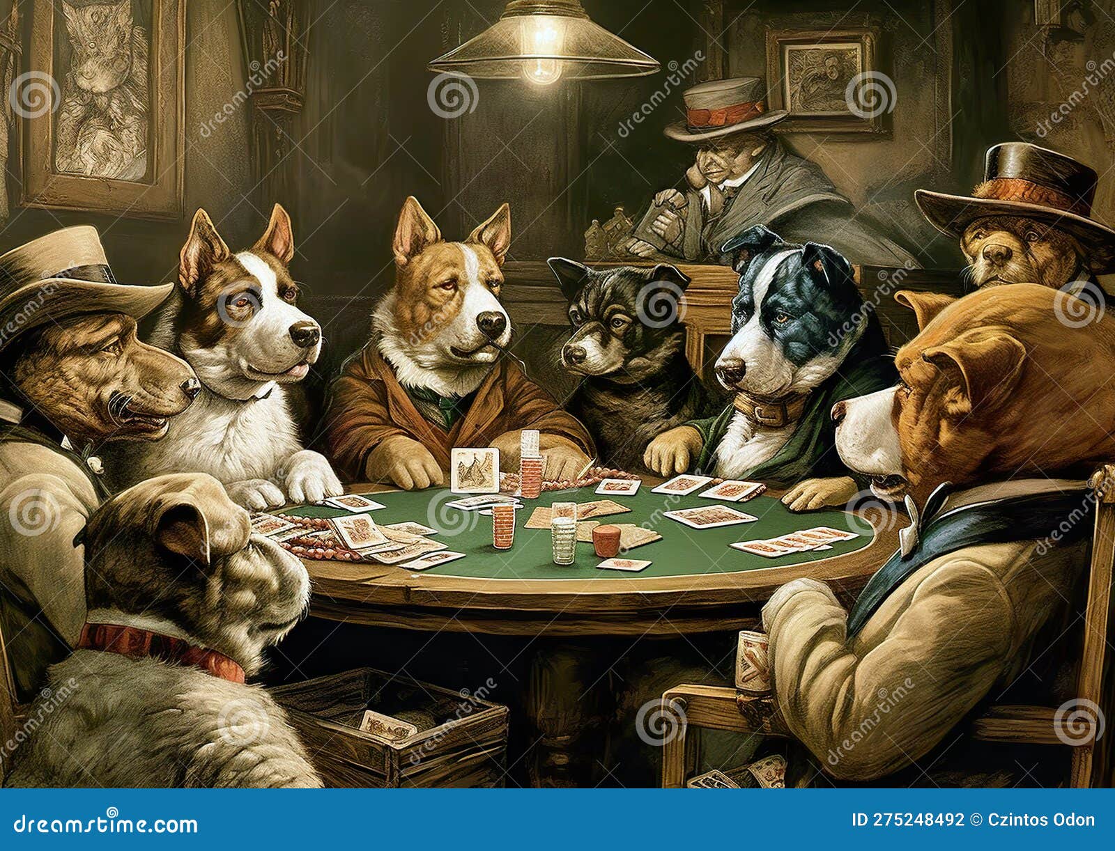 Dogs Playing Poker Funny Representation Art  For You HD phone wallpaper   Pxfuel
