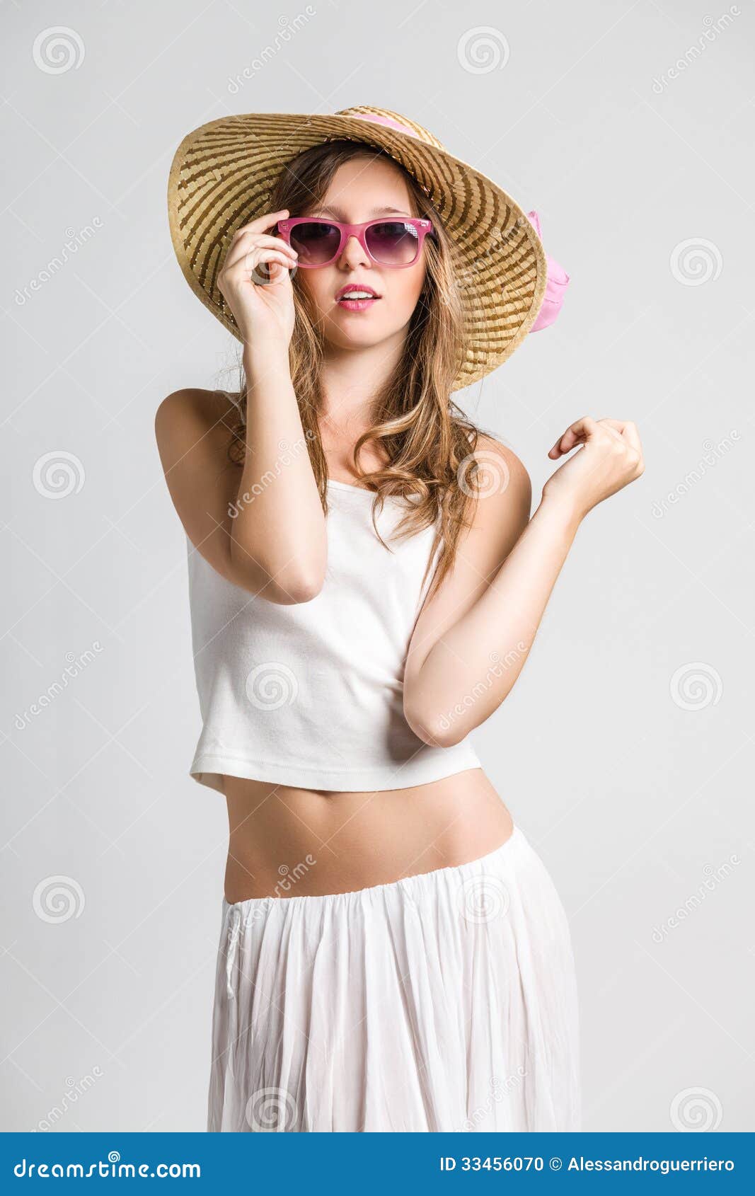 Very Cute Girl with Sunglasses Stock Photo Image of pretty, lenght