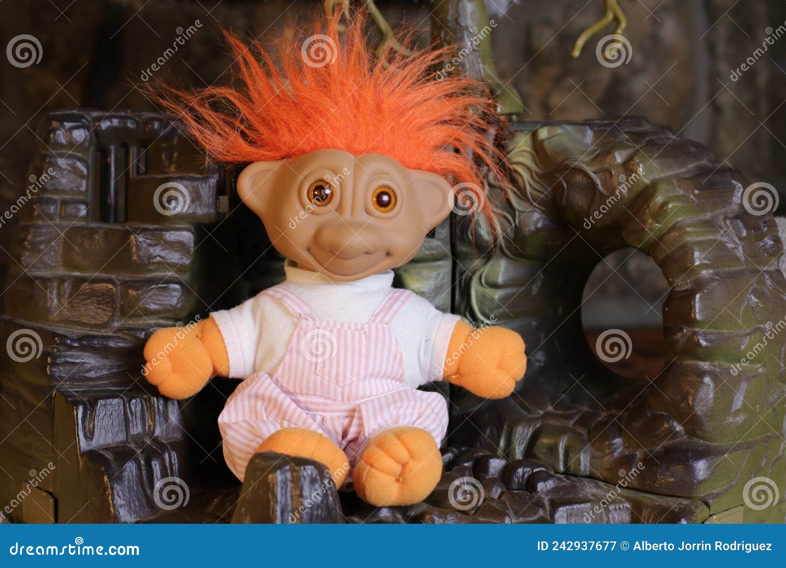 Orange Hair Troll Doll with Blue Eyes - wide 6