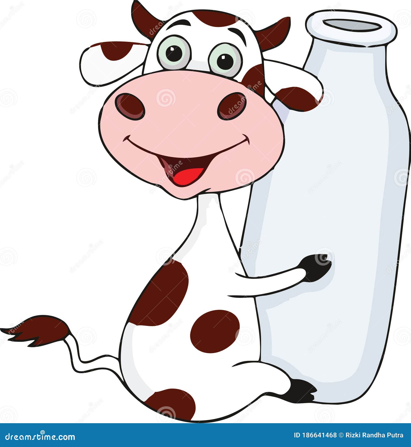 Very High Quality Vector Animation of Dairy Cows Stock Vector -  Illustration of dairy, used: 186641468