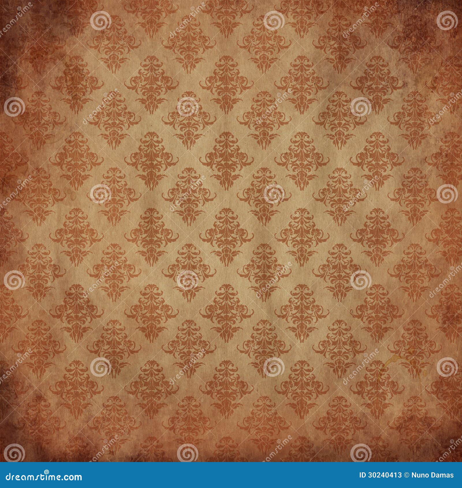Old wallpaper stock illustration. Illustration of luxury 30240413