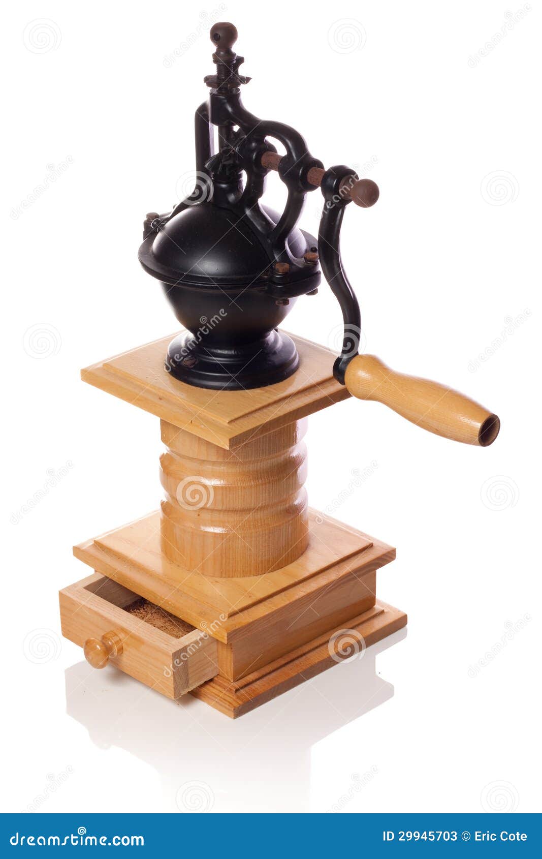 Old coffee grinder stock image. Image of fresh, isolated 29945703