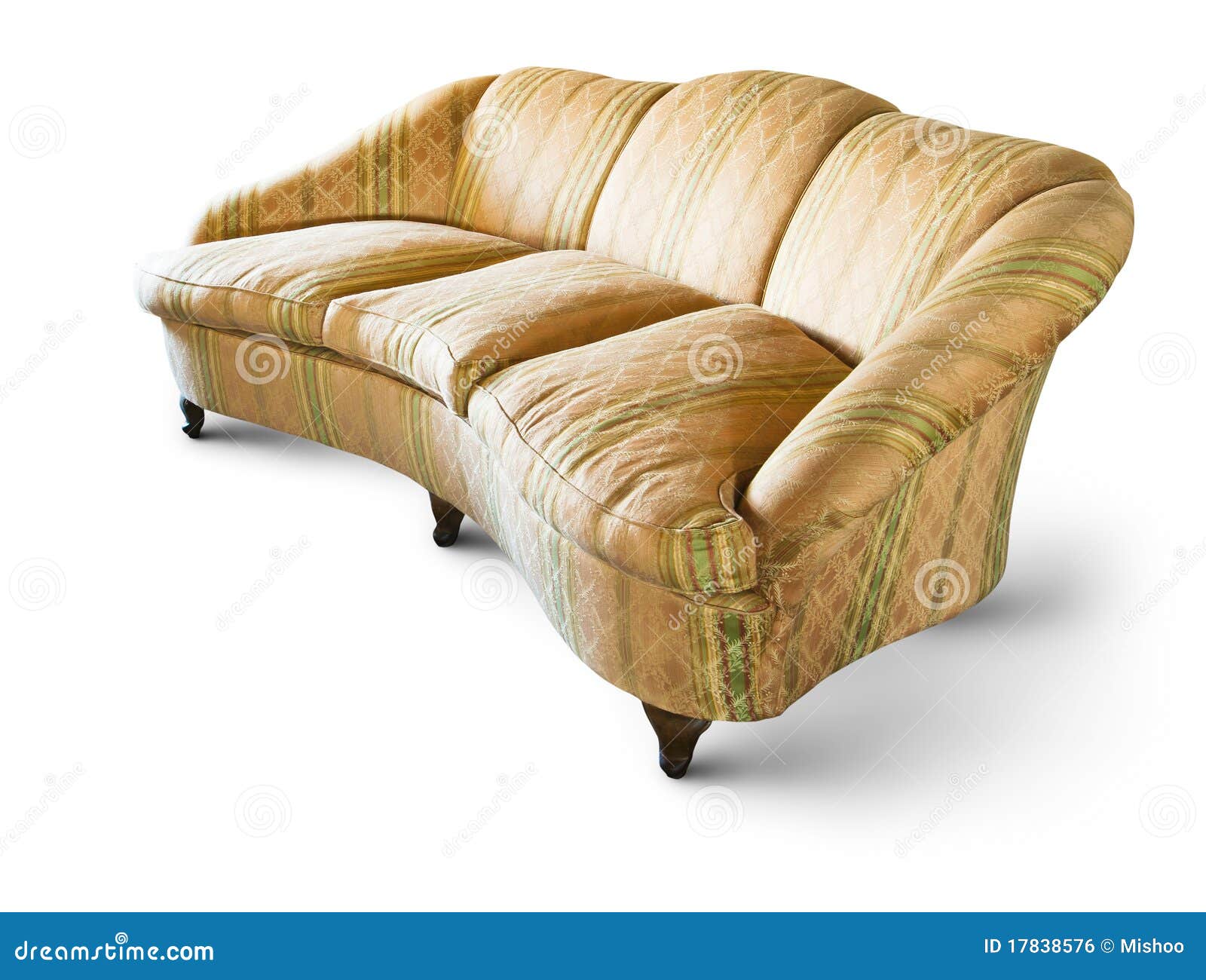 Very old sofa stock photo. Image of sofa, path, isolated 17838576