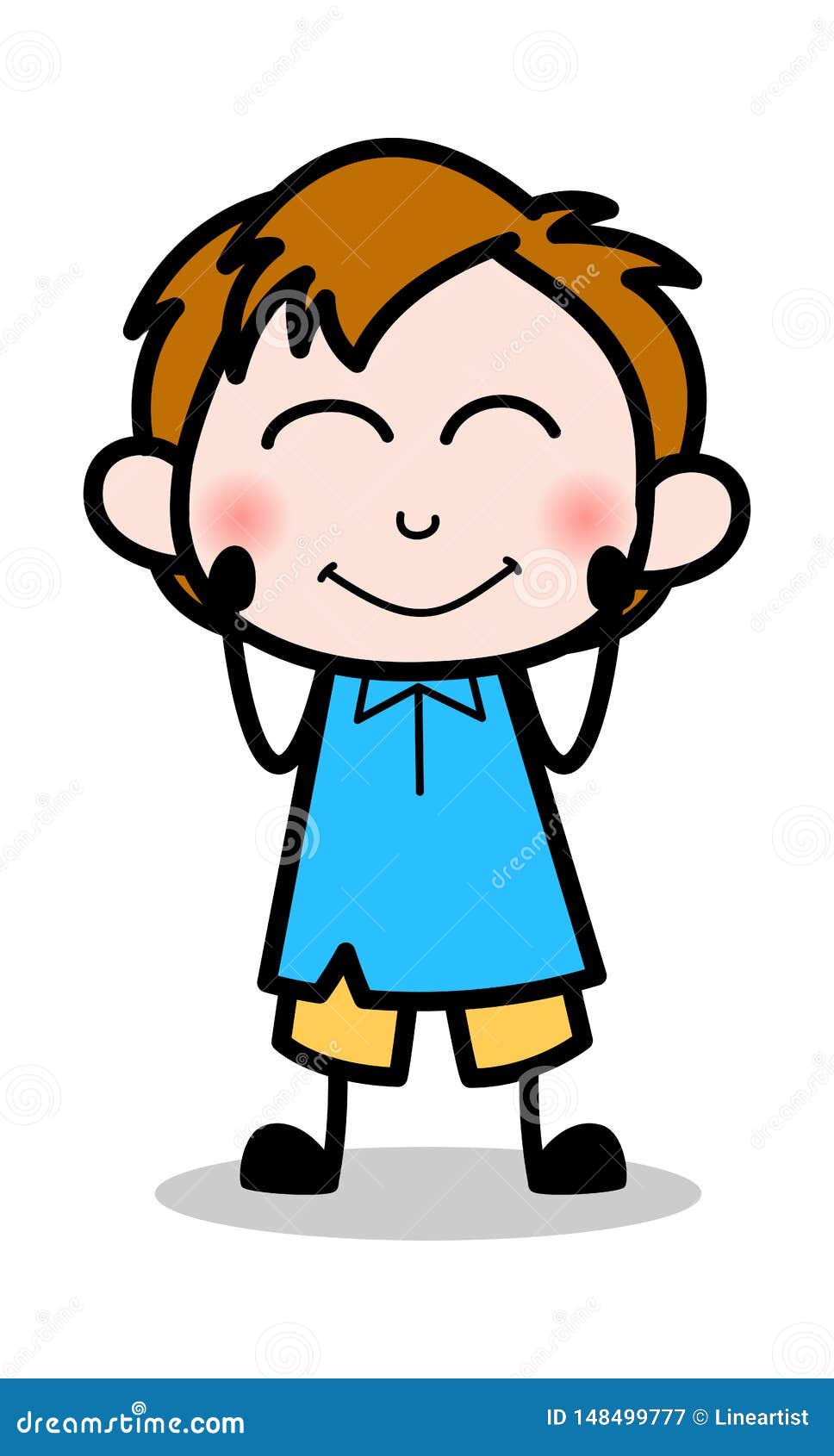 Very Shy - School Boy Cartoon Character Vector Illustration Stock Illustration - Illustration of concerned, curious: 148499777 Very Shy - School Boy Cartoon Character Vector Illustration Stock Illustration - Illustration of concerned, curious: 148499777