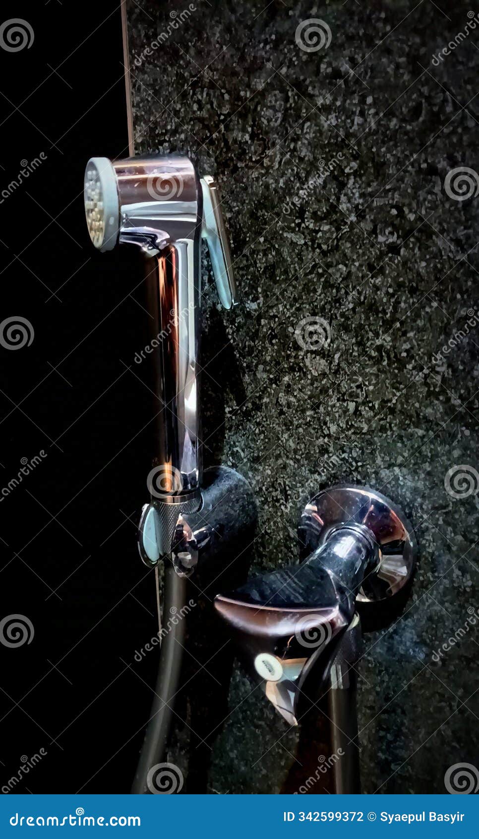 a very simple toilet faucet to use nowadays