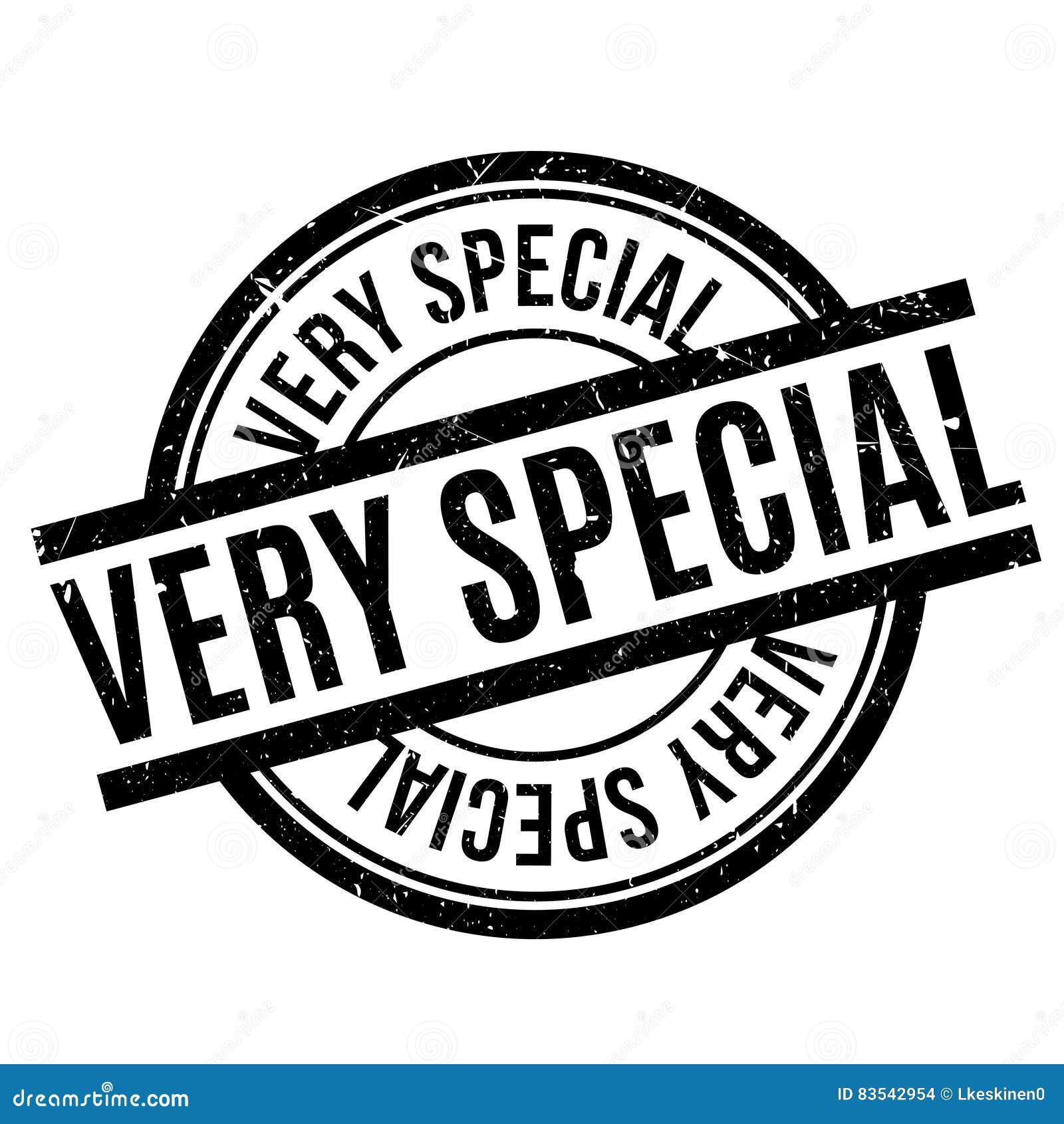 very special rubber stamp