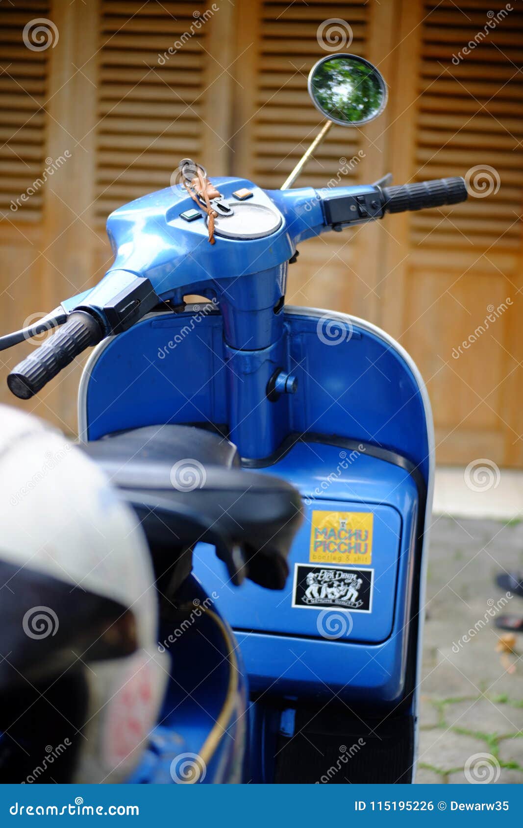 Vespa Scooter Motorcycle editorial photo. Image of scooter 115195226