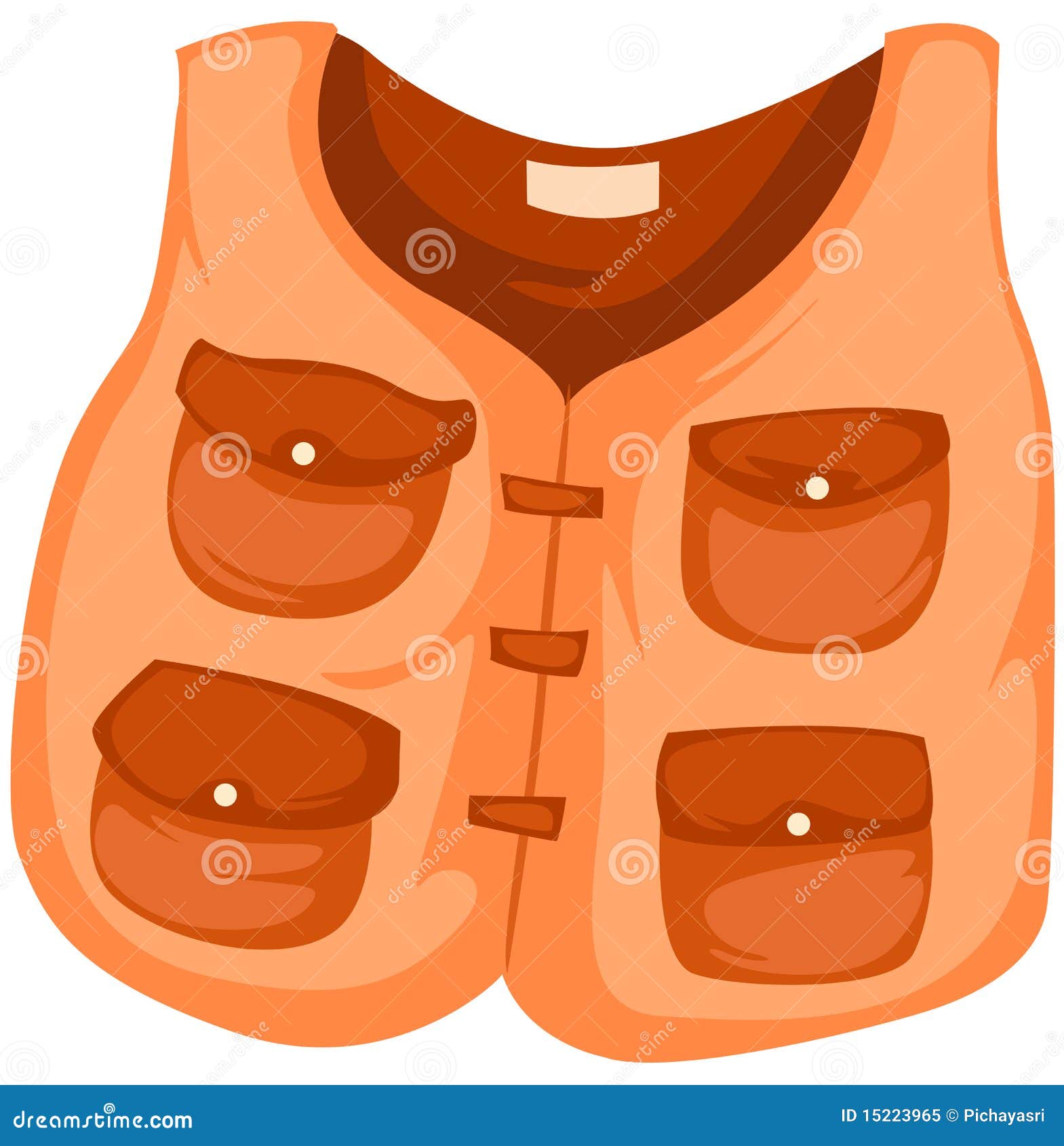 Waistcoat icon cartoon style Stock Vector Image  Art  Alamy