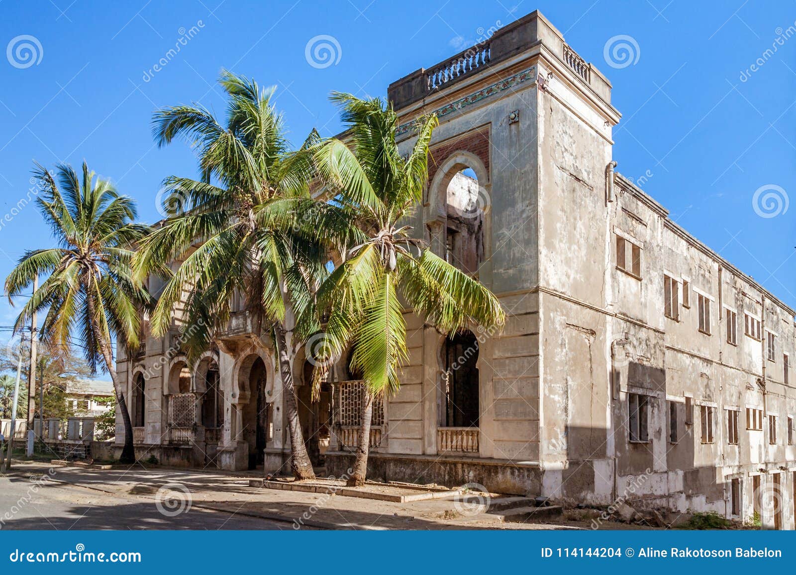 vestige of colonial architecture
