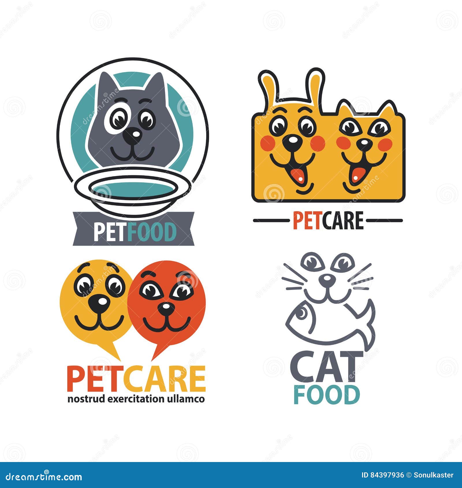 Download Vet Shops, Veterinary Clinics And Homeless Animals Shelters Stock Vector - Illustration of ...