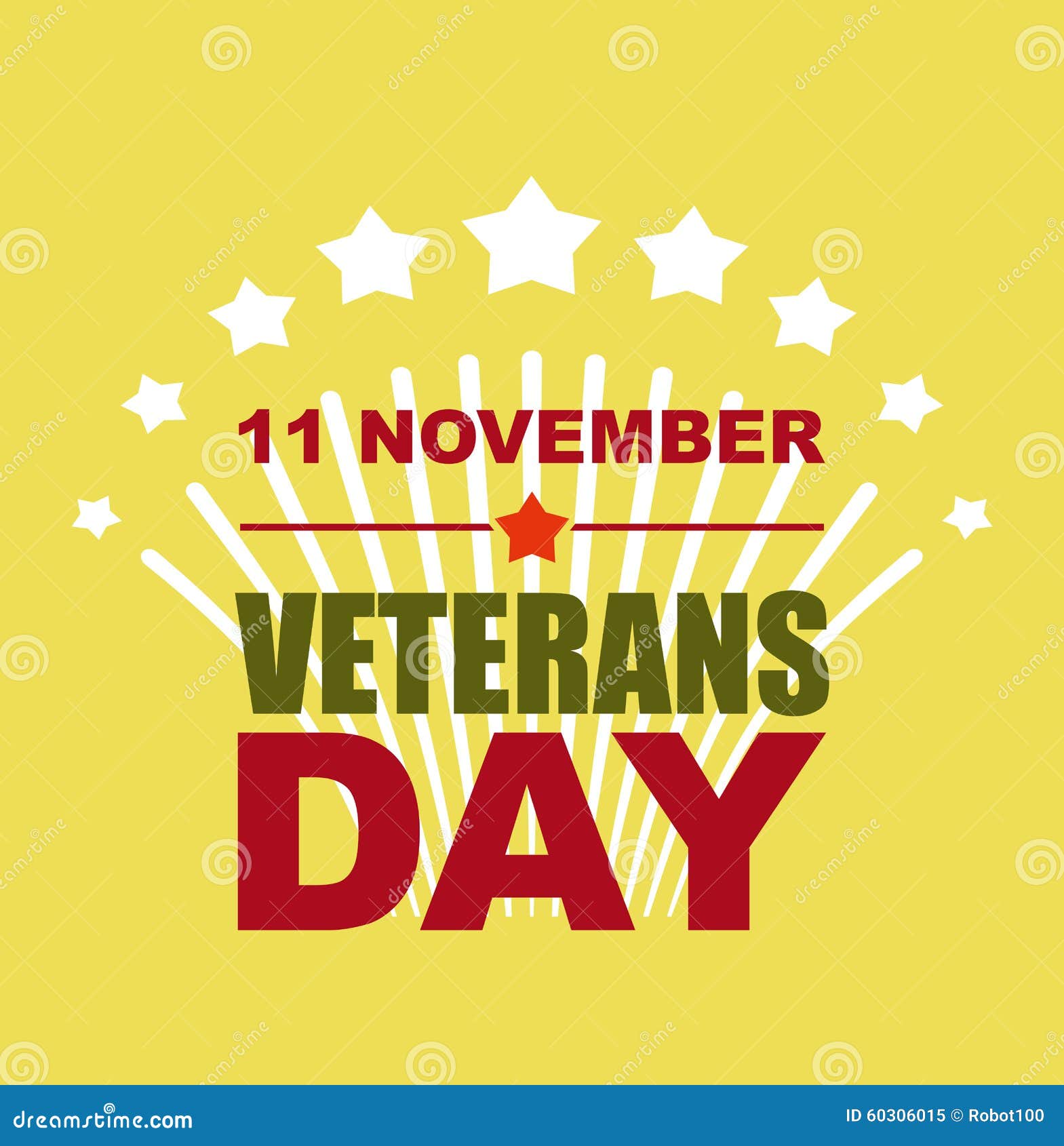 Veterans Day November 11. Salute To American Heroes. Vector Illu Stock ...