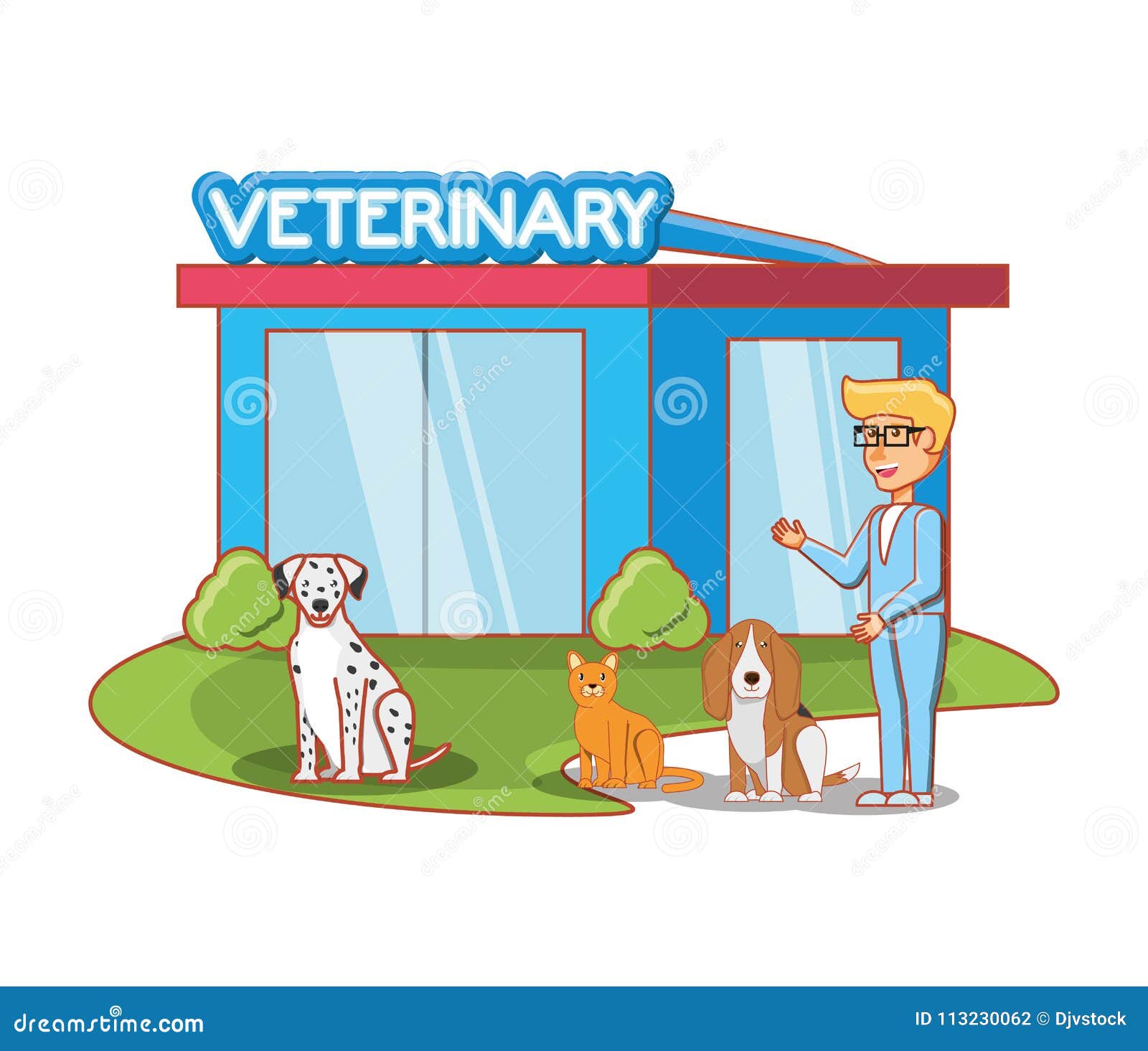 Veterinary Building Stock Illustrations 740 Veterinary Building Stock
