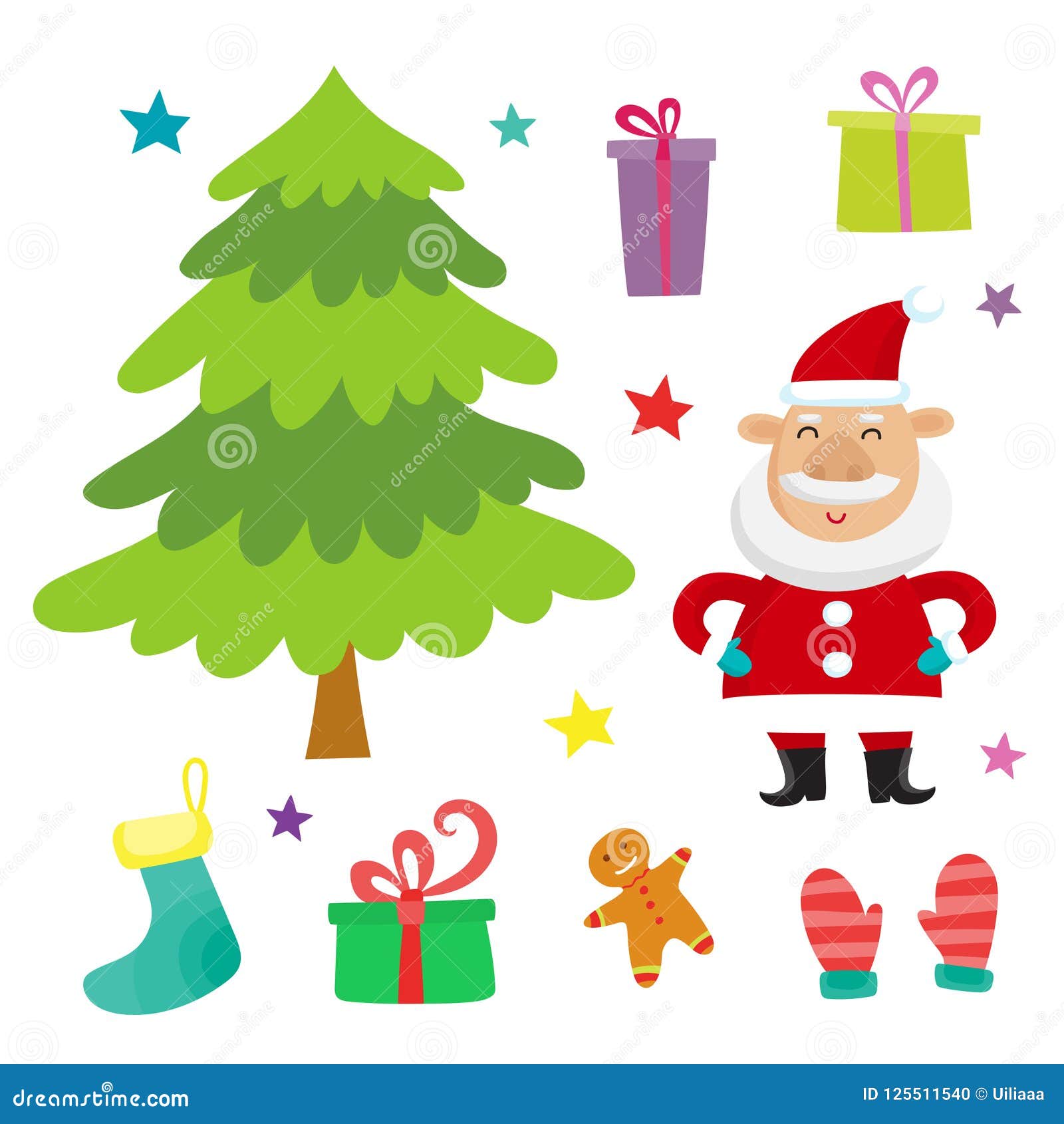 Vetor Ajustado Com Papai Noel, árvore De Natal E Collec Dos Presentes Ilustração do Vetor - Ilustração de xmas, santa: 125511540 Vetor Ajustado Com Papai Noel, árvore De Natal E Collec Dos Presentes Ilustração do Vetor - Ilustração de xmas, santa: 125511540